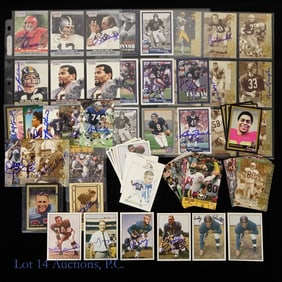 Football Cards (82 - 33 Signed)