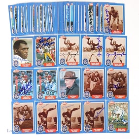 1988 Swell Football HoF Cards (82 - Many Signed)