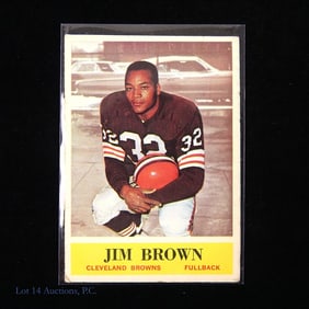 Jim Brown 1964 Philadelphia Card #30