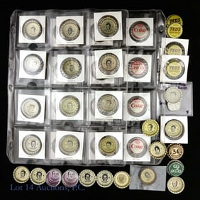 1966 Coca-Cola And Tab NFL MLB Bottle Caps (37)