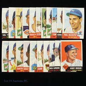 1953 Topps Baseball Cards (20 - Better Condition)