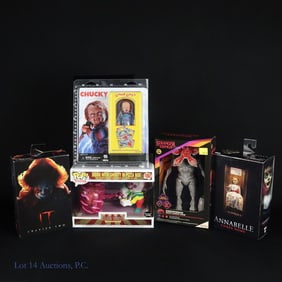 Horror Movie Toy Lot, NIB (5)