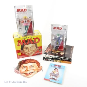 Mad Magazine Figures, Books, CD-ROMs (8)