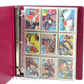 1966 Batman Series B (Blue Bat) Complete Card Set+