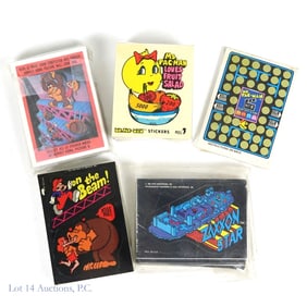 Early 80's Video Game Trading Card Sets