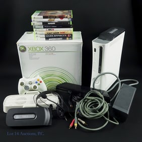 XBox 360 System, 120GB HD's, Games, Accessories
