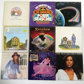 Vinyl Records, Rainbow, Beethoven, Queen (+28)