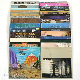 Vinyl Records, Thin Lizzy, Chicago, Willie (+30)