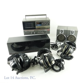 1980s Home Audio (Receiver Headphones, More)