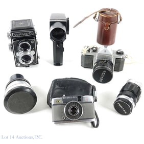 Cameras, Lenses, Yashica-D, Pen-ee, Pentax (6)
