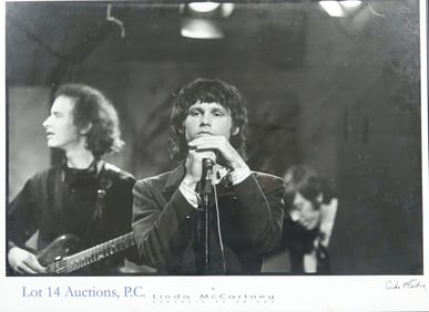 Doors Print / Poster, Signed by Linda McCartney (LOCAL / 3RD PARTY SHIP)