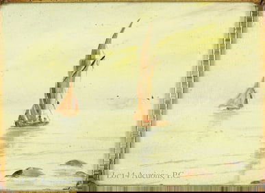 T. Campbell, Tenn. 1834-1914, Still Bay at Dusk