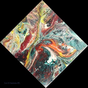 Richard Mann (1940-1990) Abstract, 4 pc. Series