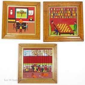 Geoff Bradley b. 1946, Manchester, Prison Art (3)