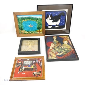 Naive & Folk Art Collection (5) (LOCAL / 3RD PARTY SHIP)