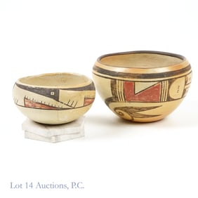 Native American Pottery Bowls (2)