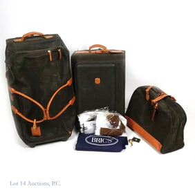 Bric's Life Luggage Set in Olive (3)