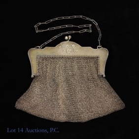 Sterling Silver Mesh Purse (6.84 ozt)