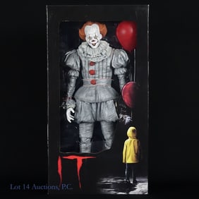 NECA Pennywise IT Figure, 18", NIB, 45459