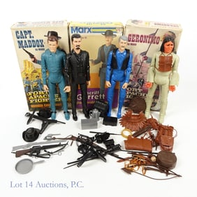 Marx Movable Toys w/ Boxes (3)