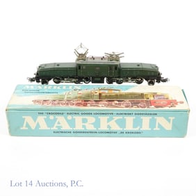 Marklin Crocodile, #3015, HO Locomotive w/ Box