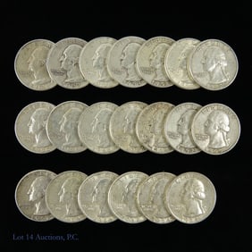 USA 90%-Silver Washington Quarters (20)