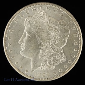 1898-O USA Silver Morgan Dollar (CH BU)