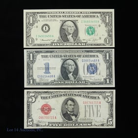 USA Currencies With Rarer S/Ns (3)