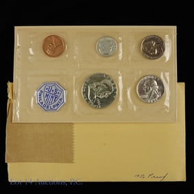 1956 USA Silver Proof 5-Coin Set (OBP)