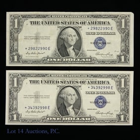 1935-A USA $1 Silver Certificate (Blue Seal)