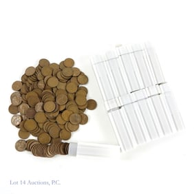 1940 - 1953 USA "S" Mint Lincoln Wheat Cents (700)