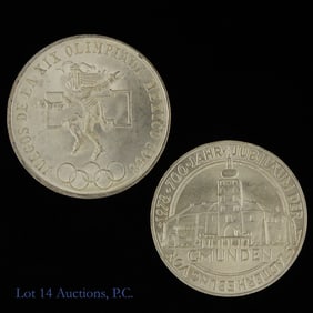 1968 & 1978 Silver World Coins (2)