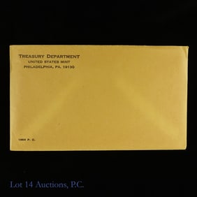 1964 USA Silver 5-Coin Proof Set in SEALED OGP