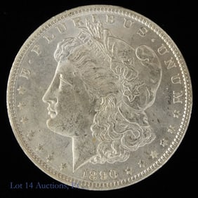 1890 (P) USA Silver Morgan Dollar (BU)