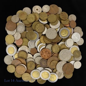 Various World Coins (2.2+ Pounds)