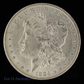 1884-O USA Silver Morgan Dollar (CH BU)