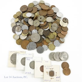 Various World Coins (Over 240)