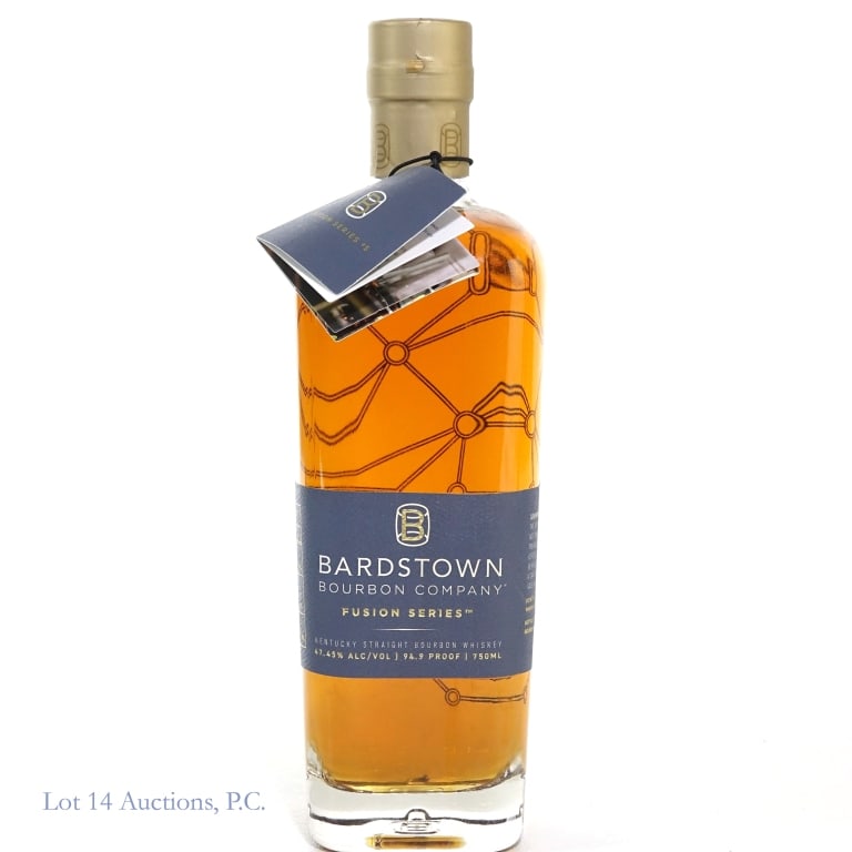Bardstown Fusion Series Bourbon Whiskey: Bardstown Bourbon Whiskey Fusion Series #5. 750 ml. 94.9 Proof.