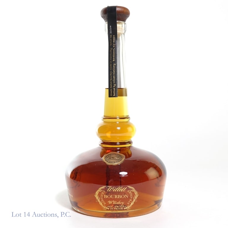 Willett Pot Still Reserve Bourbon: Willett Pot Still Reserve Small Batch Bourbon, 94 Proof, 750ml, Batch #21C04.