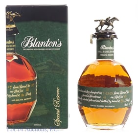 Blanton's Green Label Single Barrel Bourbon "T"**