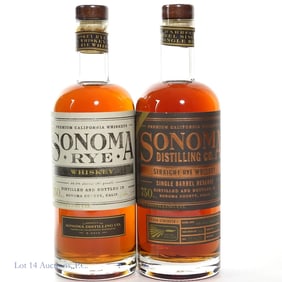 Sonoma Rye Single Barrel, Sonoma Rye Whiskey (2)