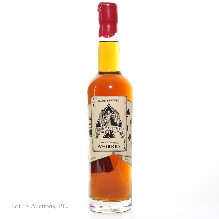 Dead Man's Hand Crafted Small Batch Whiskey: Dead Man's Hand Crafted Small Batch Whiskey, 80 proof, 750ml.