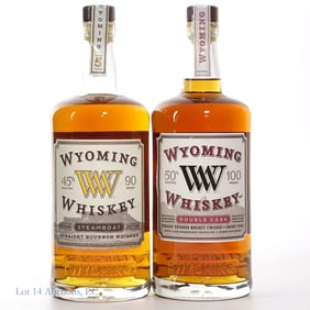 Wyoming Double Cask & Steamboat Whiskey (2)