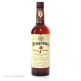 1960s / 70s Seagram's 7 Crown American Whiskey