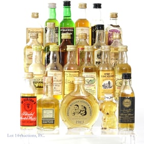 Scotch Whisky - 23 Vintage Mini Bottles