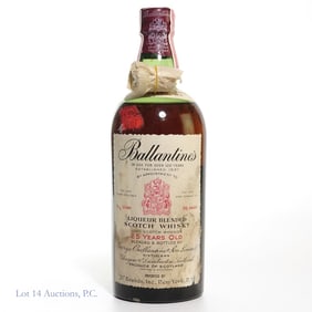 1940s/1950s Ballantine's 25 Year Blended Scotch