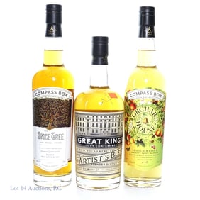 Compass Box Great King St., Spice Tree, Orchard, 3