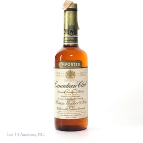 1972 Canadian Club 6 Yr Blended Whisky