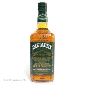 Jack Daniel's Green Label Tenn. Whiskey, Signed