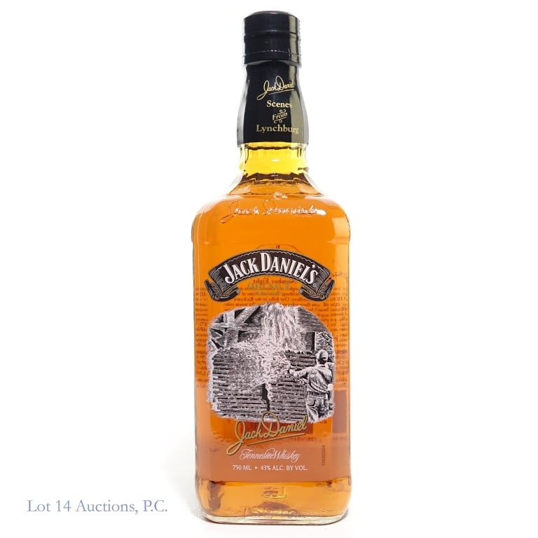 Jack Daniel's Scenes of Lynchburg 8 Whiskey: Jack Daniel's Scenes of Lynchburg #8 Tennessee Whiskey, 86 Proof, 750 ml. (No box).